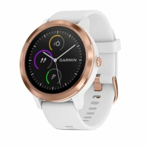 Smartwatch Garmin Vivoactive 3 Rose Silicone White